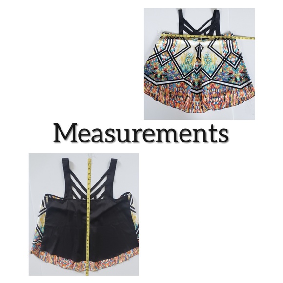 Bisou Bisou w/JcPenny Top Black Cut Out-Sz: Medium - Picture 8 of 8